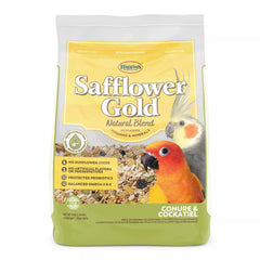 Higgin's Safflower Gold Conure & Cockatiel Food - 3 Lbs