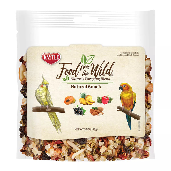KAYTEE® Food From the Wild Natural Snack Blend for Small Birds