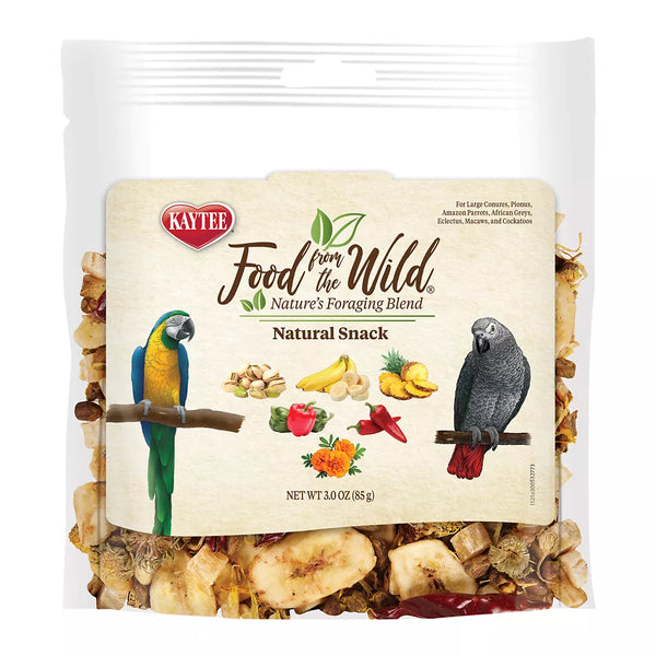 KAYTEE® Food From the Wild Natural Snack Blend for Large Birds