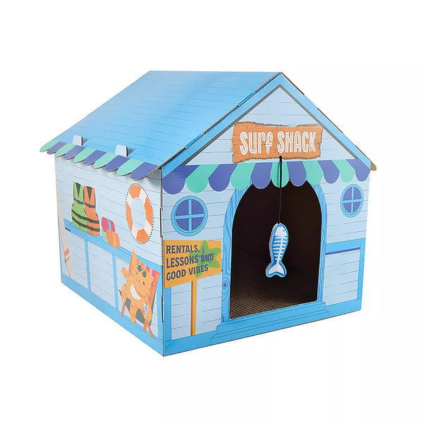 Whisker City® Surf Cat Hut