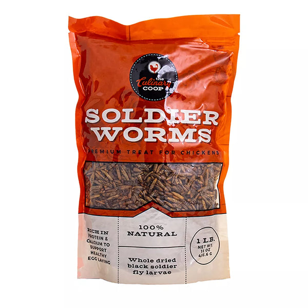 Culinary Coop Dried Soldier Worms