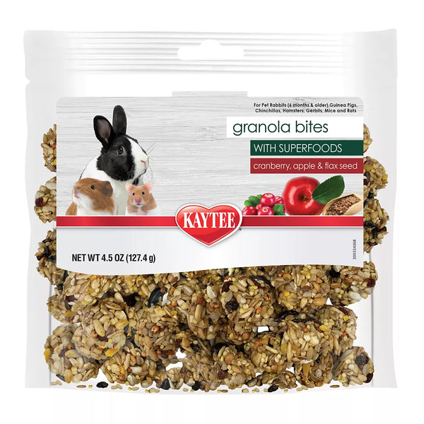 KAYTEE® Granola Bites With Cranberry, Apple & Flaxseed