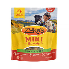 Zuke's Mini Naturals Dog Treats Tender Bites - Duck Recipe, 454 g