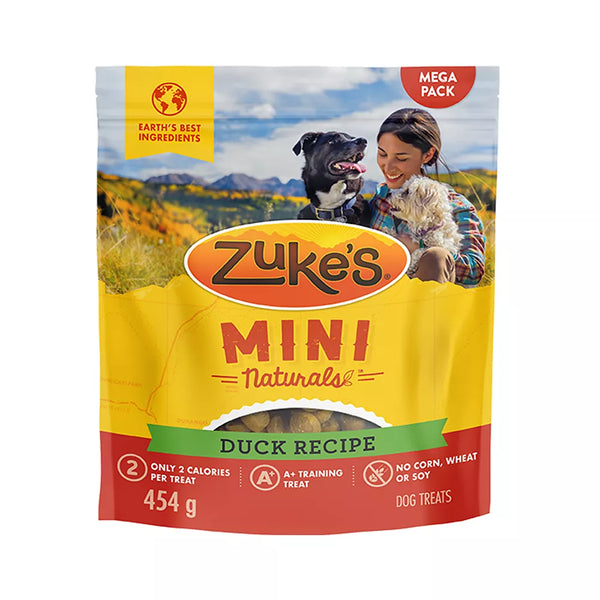 Zuke's Mini Naturals Tender Bites Dog Treats - Duck