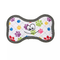 Joyhound® Rip Roarin' Rainbow Paw Bone Squeaker Dog Toy