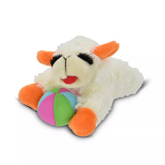 Multipet® Lamb Chop w/ Beach Ball Squeaker Plush Dog Toy