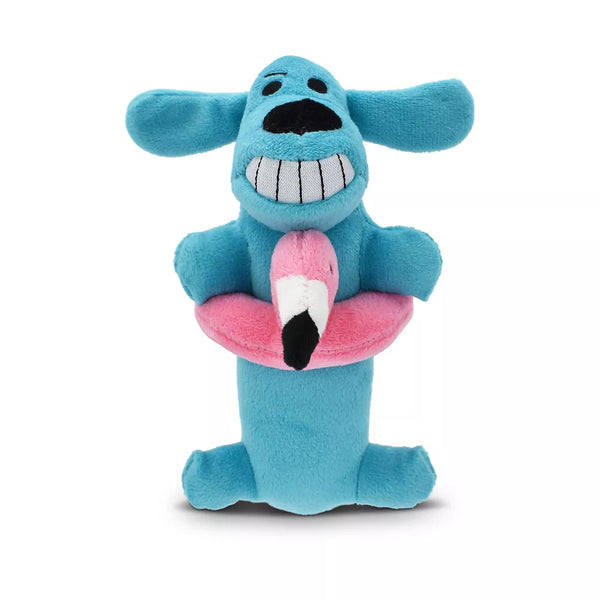 Multipet BoBo w/ Flamingo Floatie Squeaker Plush Dog Toy