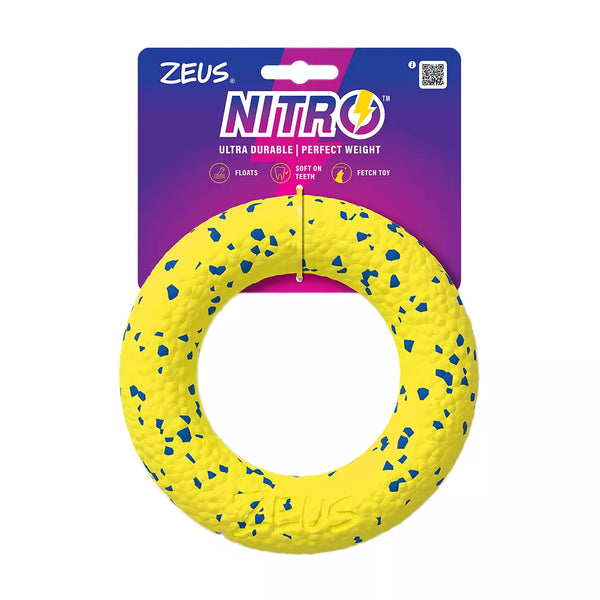 Zeus Nitro Dog Toy Ring, 16cm (6.3in)