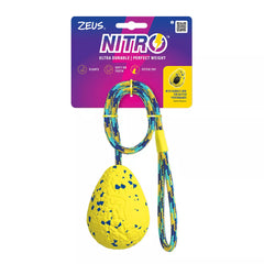 Zeus Nitro Dog Toy Weighted Slinger with Rope, 9.2cm (3.6in)
