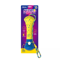 Zeus Nitro Dog Toy Weighted Buoy with Rope, 26cm (10in)