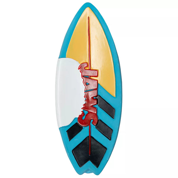 GMason Jaws Latex Surfboard Dog Toy