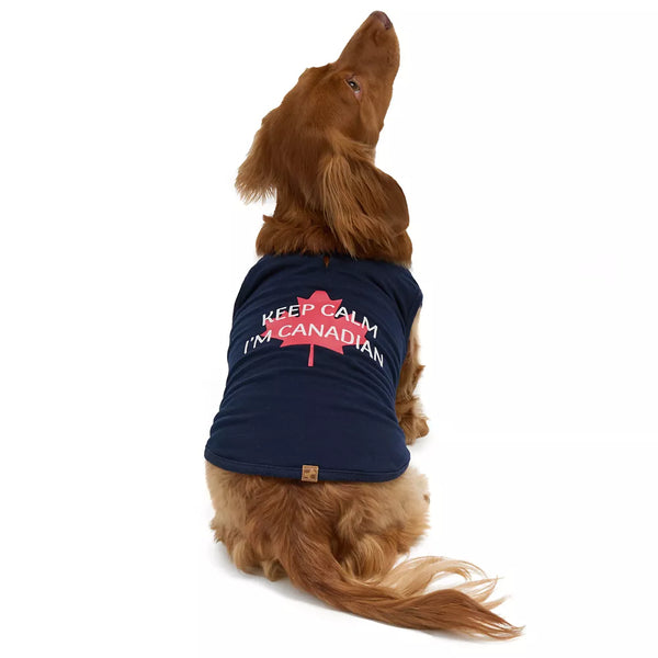 HOTEL DOGGY  "Canada Day" Theme Jersey Tank Top