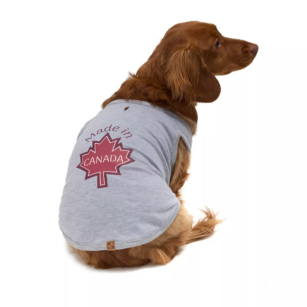 HOTEL DOGGY "Made In Canada" Maple leaf Jersey Tank Top