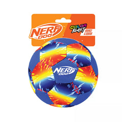 Nerf Color Blast Squeaker Ball Dog Toy