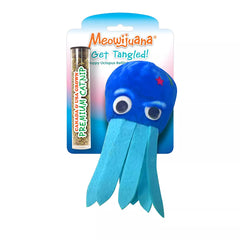 Meowijuana® Get Tangled Floppy Octopus w/Catnip Cat Toy