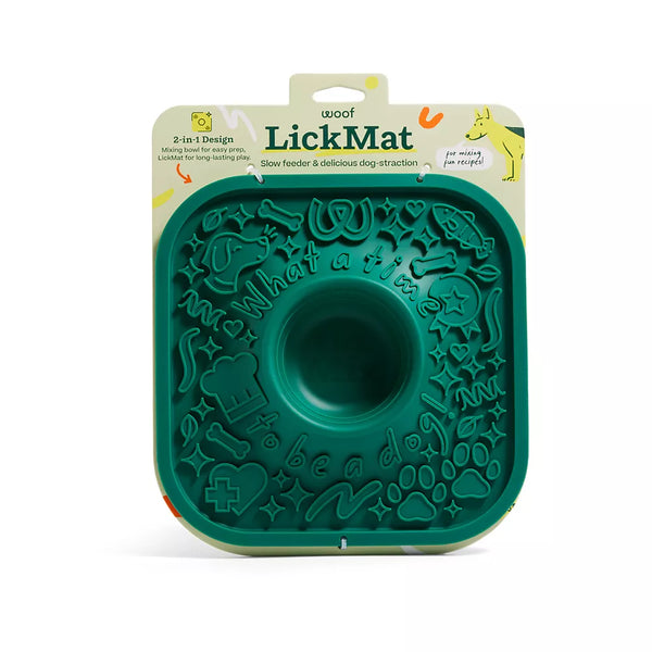 WOOF Green Lick Mat