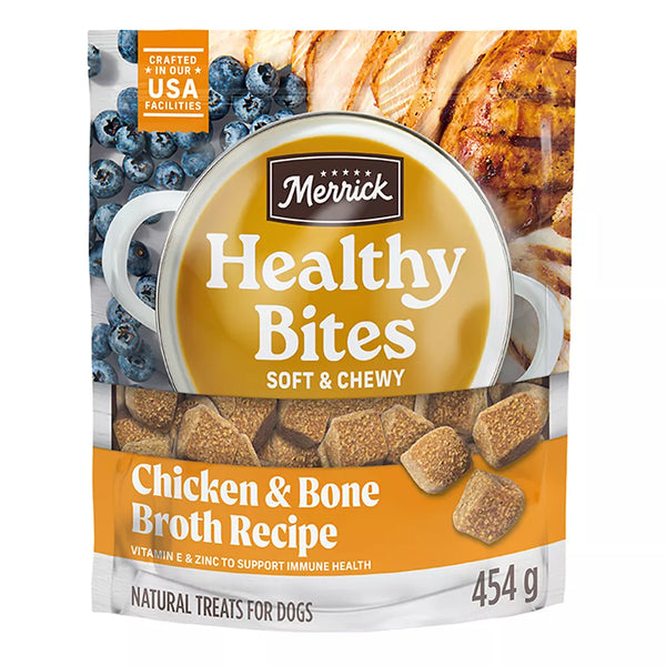 Merrick Healthy Bites Bone Broth Recipe, Dog Treats