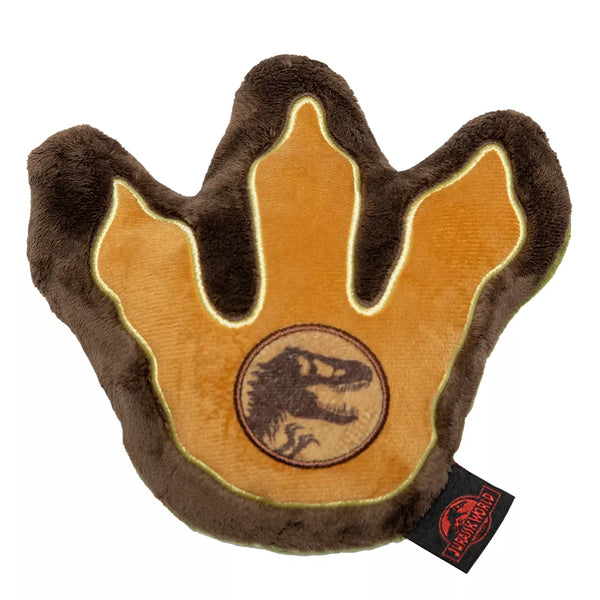 GMason Jurassic World Dinosaur Footprint Plush Dog Toy