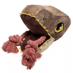 GMason Jurassic World T-Rex Dinosaur Plush Dog Toy