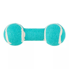 Joyhound® Tennis Ball Material Barbell Dog Toy