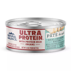 Natural Balance Ultra Protein Wet Cat Food - Protein-Rich Organs Pate, 2.8 oz