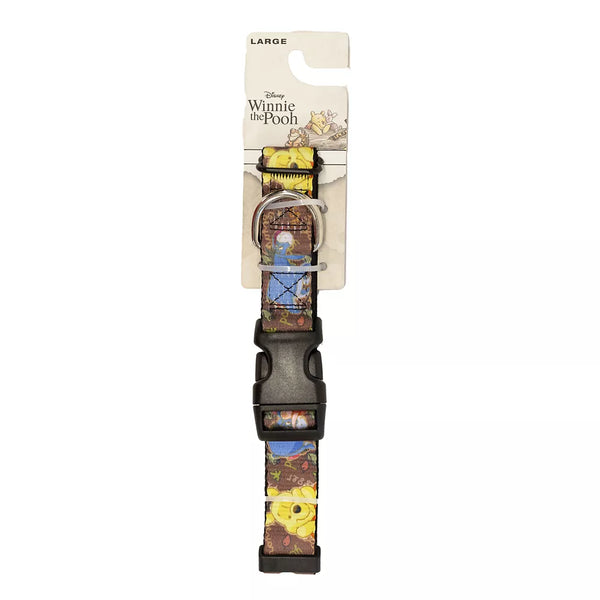 Buckle-Down Disney's Winnie The Pooh Yellow Dog Collar