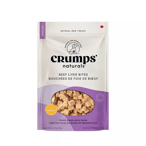 Crumps' Naturals Dog Treats - Beef Liver Bites