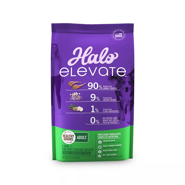 HALO Elevate Adult Dry Dog Food - Lamb Recipe