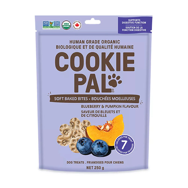 COOKIE PAL Dog Treats Blueberry & Pumpkin Soft Baked Bites