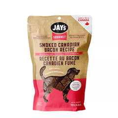 JAY'S GOURMET Dog Treats - Smoked Canadian Bacon