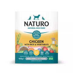 Naturo Adult Dog Wet Food - Chicken with Rice and Vegetables