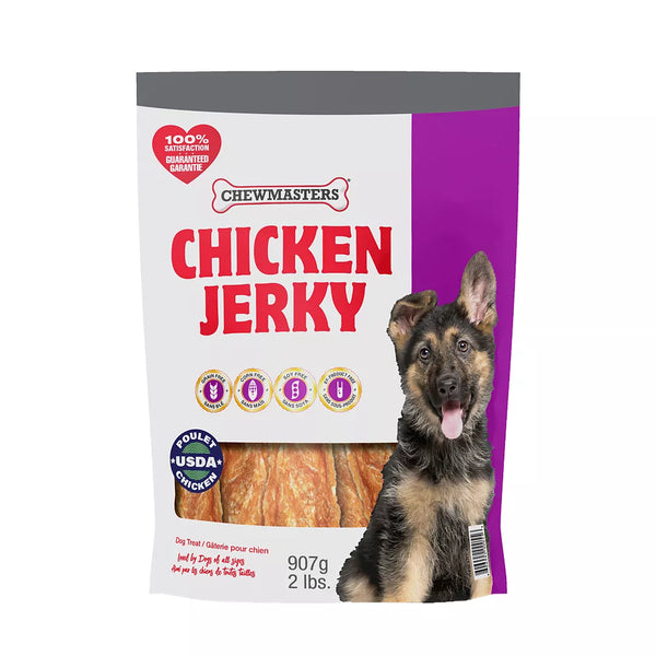 Chewmasters Dog Treat - Chicken Jerky 907g