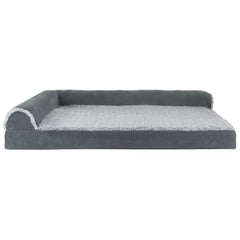 FurHaven Orthopedic Deluxe Chaise Lounge Dog Bed