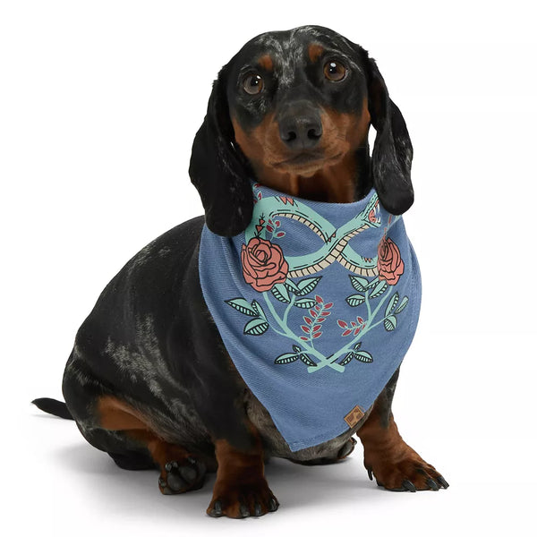 Hotal Doggy Dog Bandana - Infinity Love & Roses