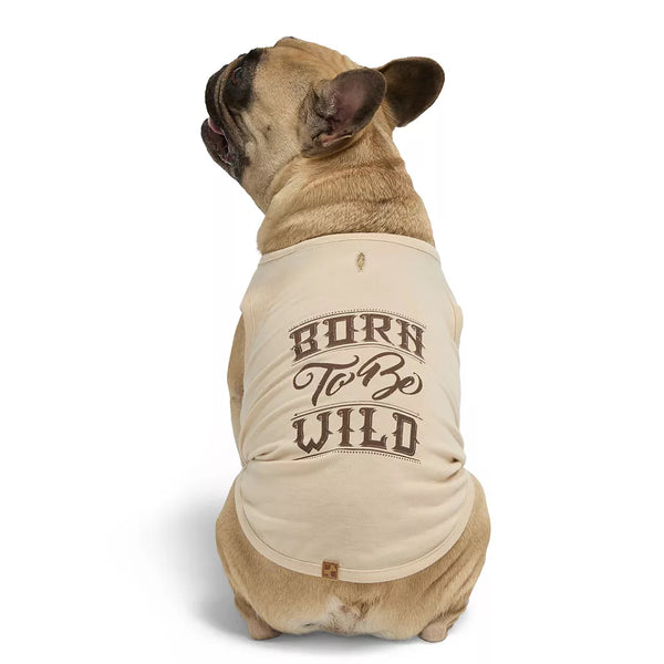 Hotel Doggy "Born To Be Wild" Jersey Tank Top T-shirt for Dogs
