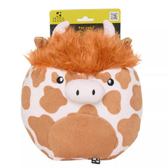 Hotel Doggy Dog Toy Brown Cow O/S