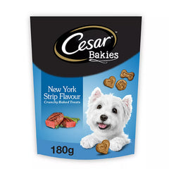 Cesar Bakies Dog Treats For Small Breed Adult Dogs - New York Striploin Flavour