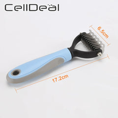Precision Deshedding Comb: Grooming Tool for Dogs and Cats