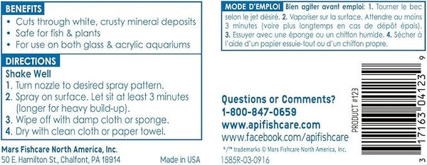API Safe & Easy Aquarium Cleaner Spray Description