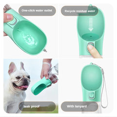Dogs Drinking Bottle