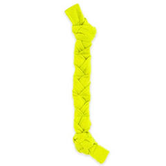 All-Weather Squeaking Rope Toy by Guru – Safe, Wool-Free, Plush Exterior