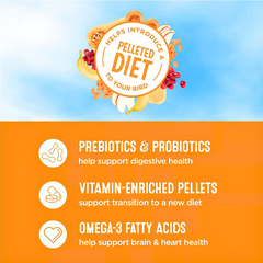 All Living Things Bird Food – Balanced Diet for Conures & Lovebirds