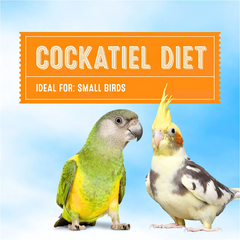 All Living Things Cockatiel Food – Balanced Daily Diet Mix