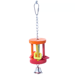 All Living Things® Hanging Barrel Bird Toy
