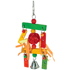 All Living Things® Wooden Wind Chime Bird Toy