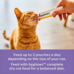 Applaws Cat Puree Treat Grain-Free – Real Chicken, Tuna, Salmon