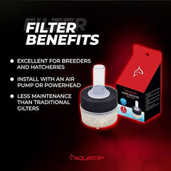 Aquatop CAF-10 Internal Sponge Filter Benefits