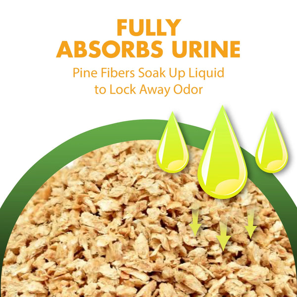 Arm & Hammer Feline Pine Non-Clumping Pine Pellet Cat Litter, 9.07kg Effective