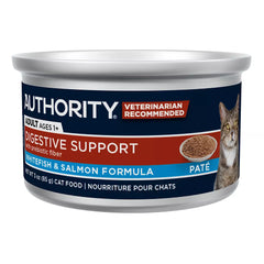 Auhtority Digestive Support Adult Cat Food - Pate, Whitefish and Salmon, 3 OZ
