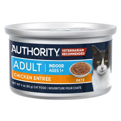 Authority® Everyday Health Indoor Cat Wet Food - 3 Oz, Pate, With-Grain